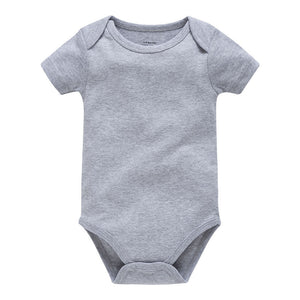 Ecobloom Mart Plain Cotton Short Sleeve Newborn Clothes