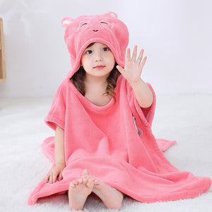 Ecobloom Mart Infant Baby Hooded Bath Towel