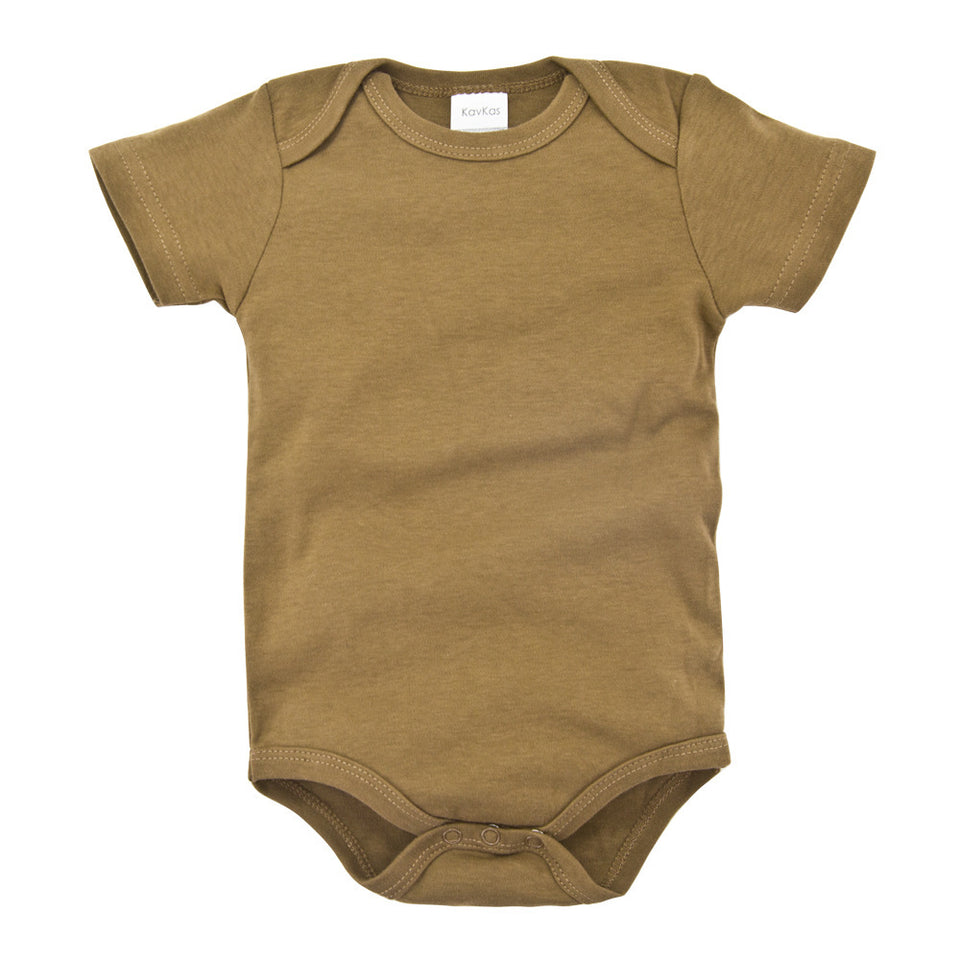 Ecobloom Mart Plain Cotton Short Sleeve Newborn Clothes