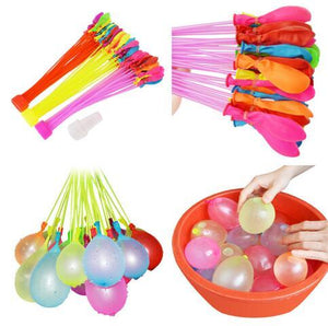 Ecobloom Mart 111Pcs Reusable Water Balloons – Fun Outdoor Toys for Kids & Adults