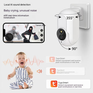 Ecobloom Mart K7 Smart Camera Dual Light WiFi Security Cam