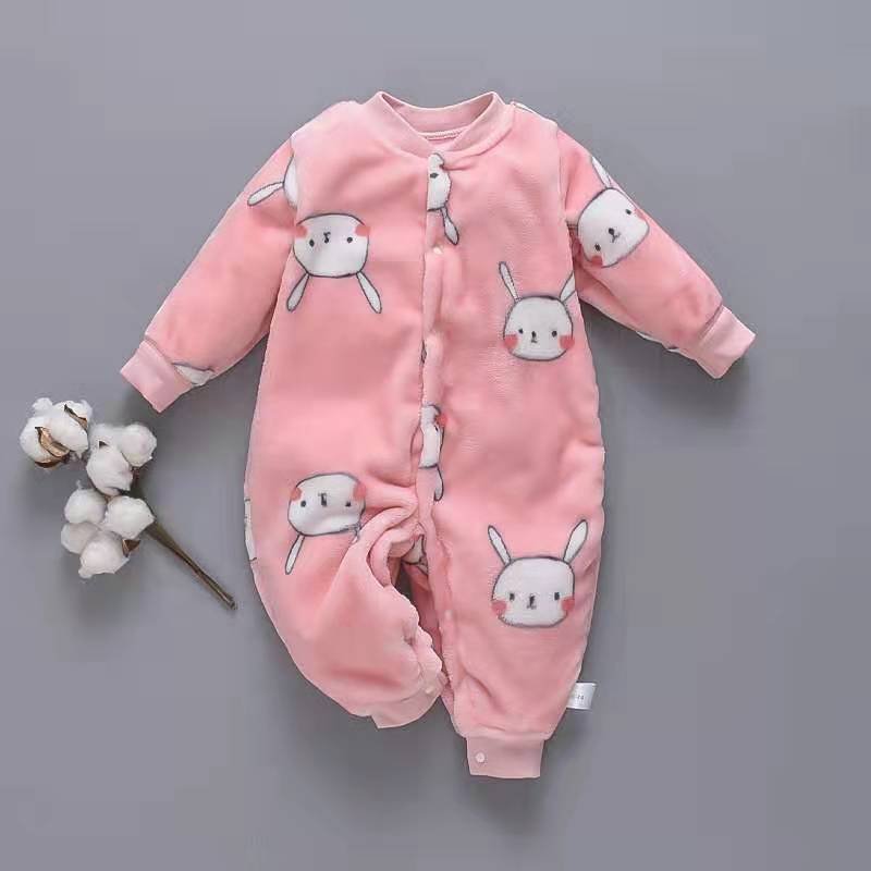 Ecobloom Mart Soft Cotton Baby Long Sleeve Onesie Romper