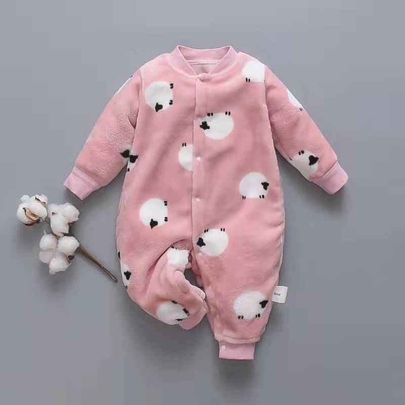 Ecobloom Mart Soft Cotton Baby Long Sleeve Onesie Romper