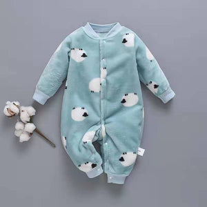 Ecobloom Mart Soft Cotton Baby Long Sleeve Onesie Romper