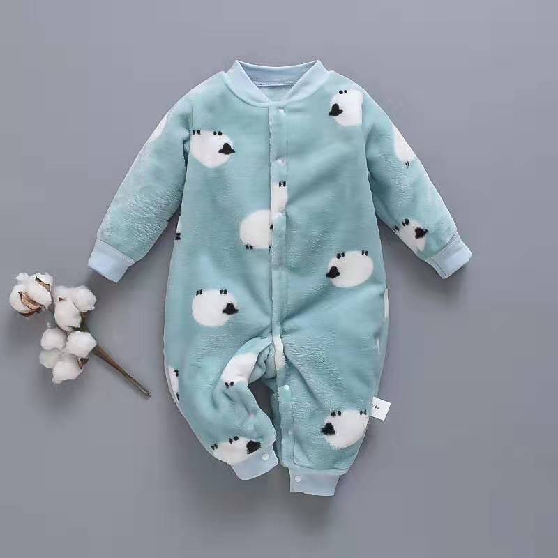 Ecobloom Mart Soft Cotton Baby Long Sleeve Onesie Romper