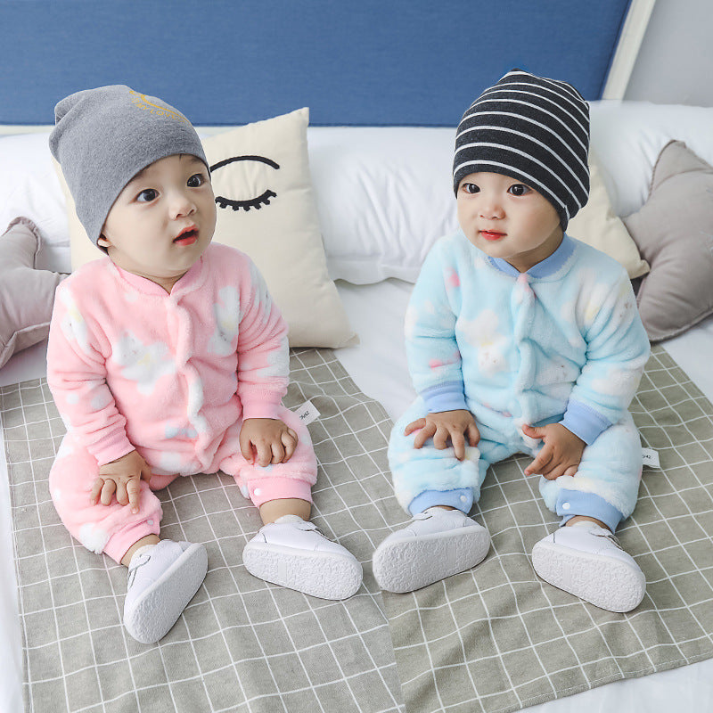 Ecobloom Mart Soft Cotton Baby Long Sleeve Onesie Romper