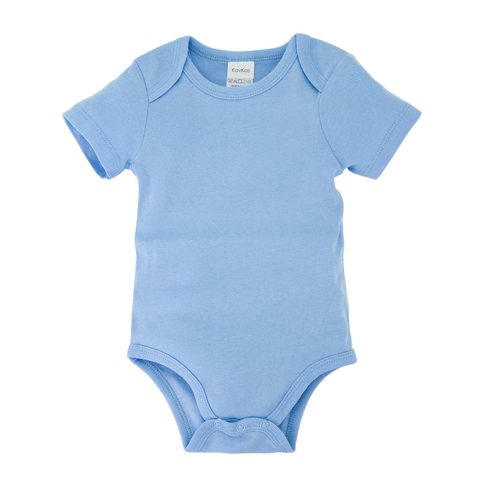 Ecobloom Mart Plain Cotton Short Sleeve Newborn Clothes