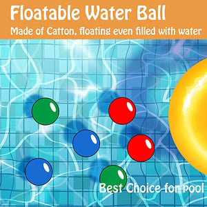 Ecobloom Mart Reusable Water Balloons – Soft Cotton Balls for Pool, Beach, and Outdoor Water Fights