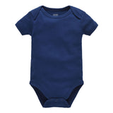 Ecobloom Mart Plain Cotton Short Sleeve Newborn Clothes