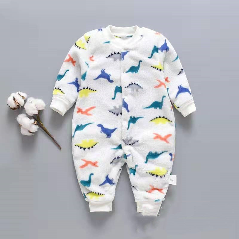 Ecobloom Mart Soft Cotton Baby Long Sleeve Onesie Romper
