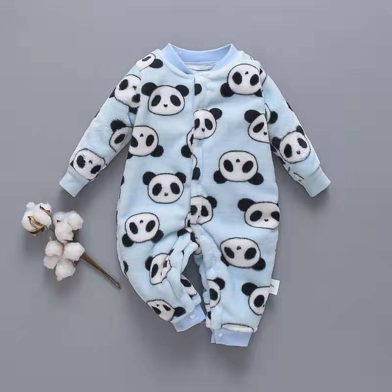 Ecobloom Mart Soft Cotton Baby Long Sleeve Onesie Romper