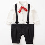 Ecobloom Mart Baby Gentleman Romper Baby Boy Formal Outfit