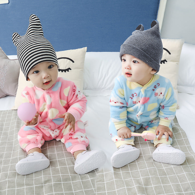 Ecobloom Mart Soft Cotton Baby Long Sleeve Onesie Romper