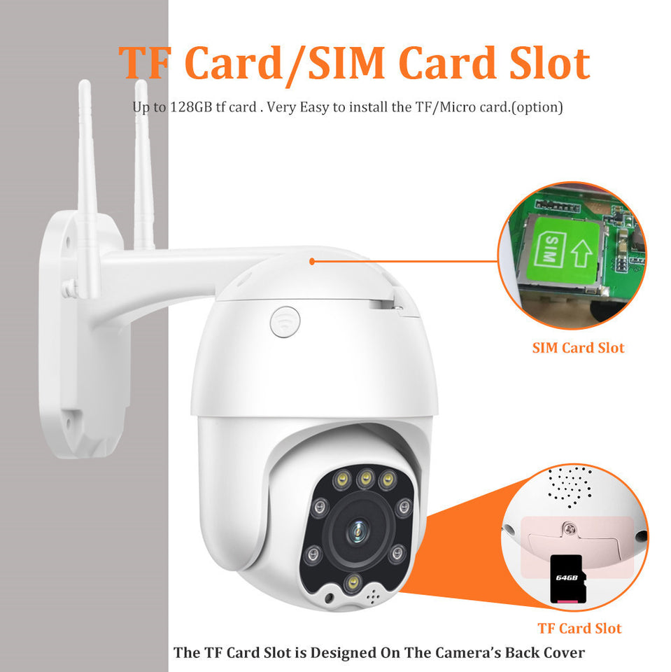 Ecobloom Mart Wireless WiFi Surveillance Camera Ball