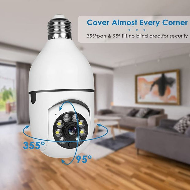 CCTV , 360 Camera, Light holder Full HD 1080P