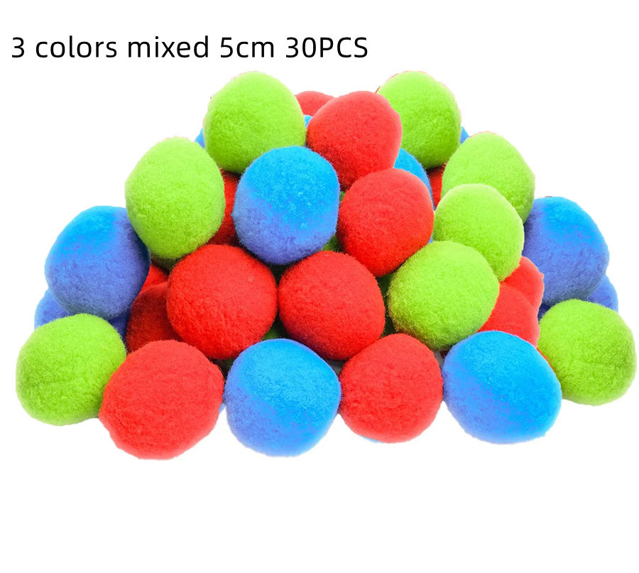 Ecobloom Mart Reusable Water Balloons – Soft Cotton Balls for Pool, Beach, and Outdoor Water Fights